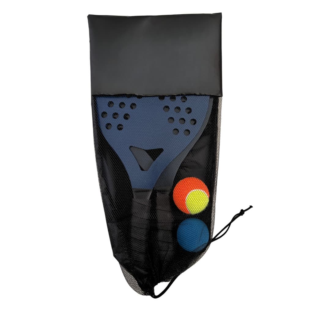 Kit Praia Família Raquetes Beach Tennis frescobol + 2 Bolas