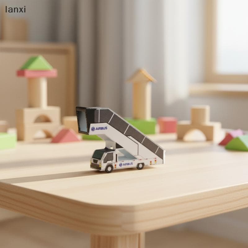 [LANXI] Modelo De Carro De Embarque Com Dossel Largo Para Manuseio De Solo De Aeroporto 400 Textura Abrasiva Premium , I