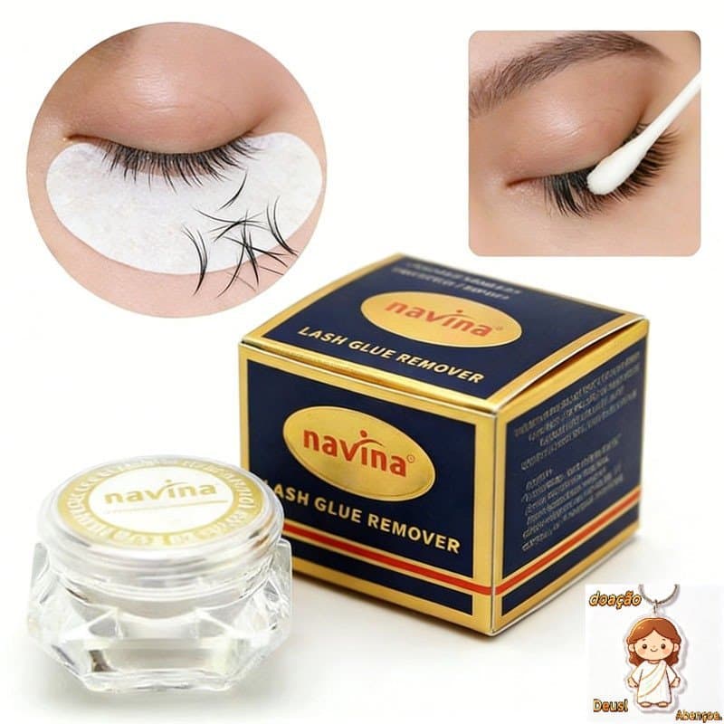 Navina 5g Individual Packed Lash Cola Removedor de Pestanas Sem Estimulação Ferramentas de Cílios Falso Cílios
