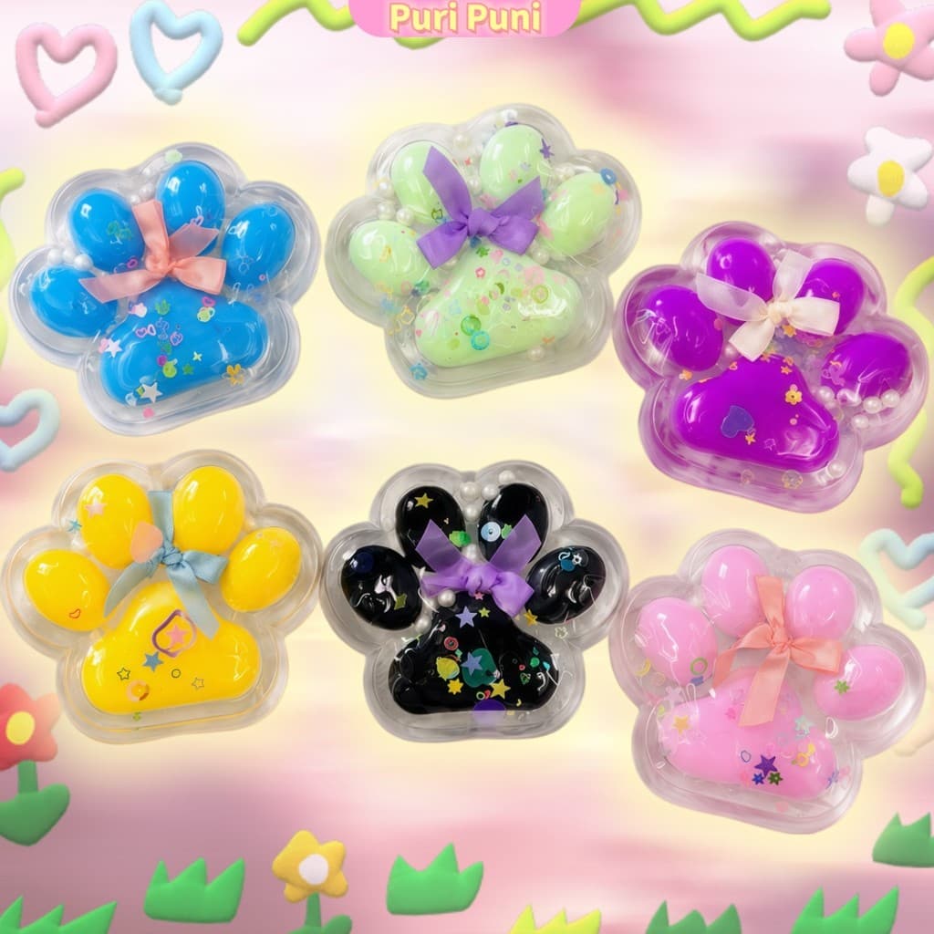 Patinha de Gato Squishy 12cm Grande Antiestresse Fidget Brinquedo de Apertar Kawaii