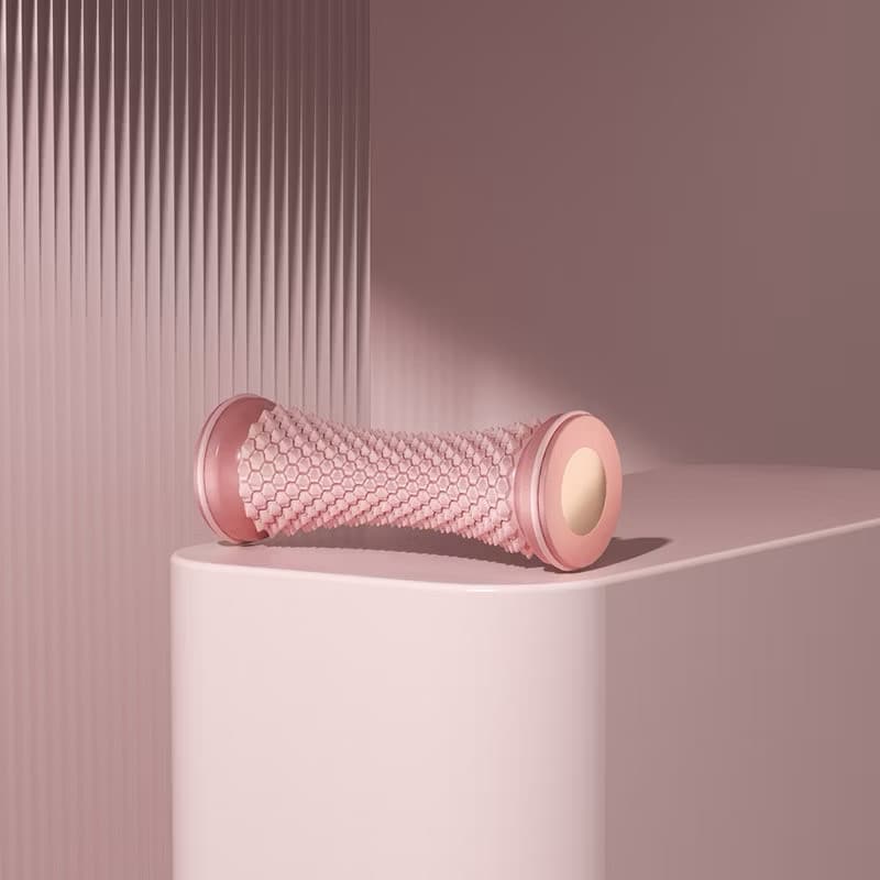 Rolo De Massagem Massageador De Pés , Bola De Ioga , Fáscia Plantar , Cuidados De Relaxamento Muscular , Manual De Plást