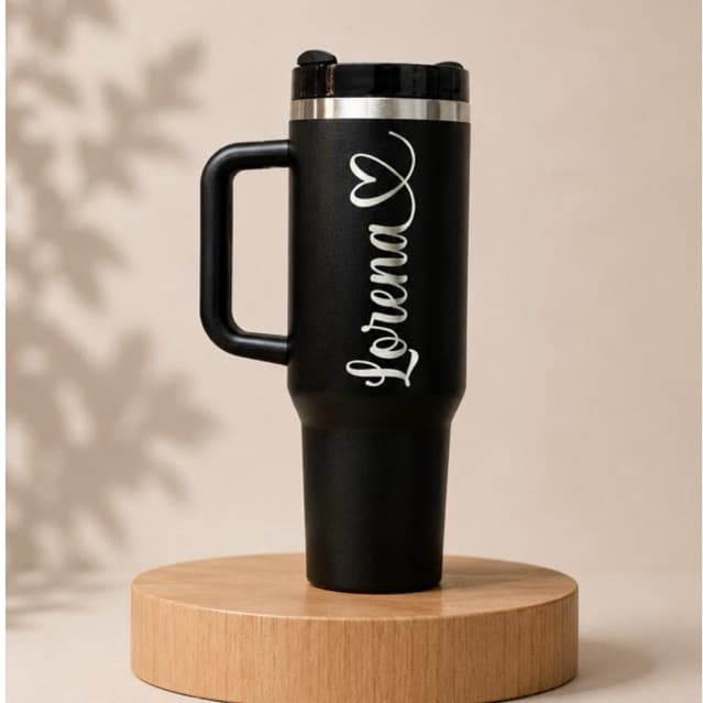 Copo Térmico 1200ml Inox Personalizado a Laser | Nome e Logo Ideal Para Presentes