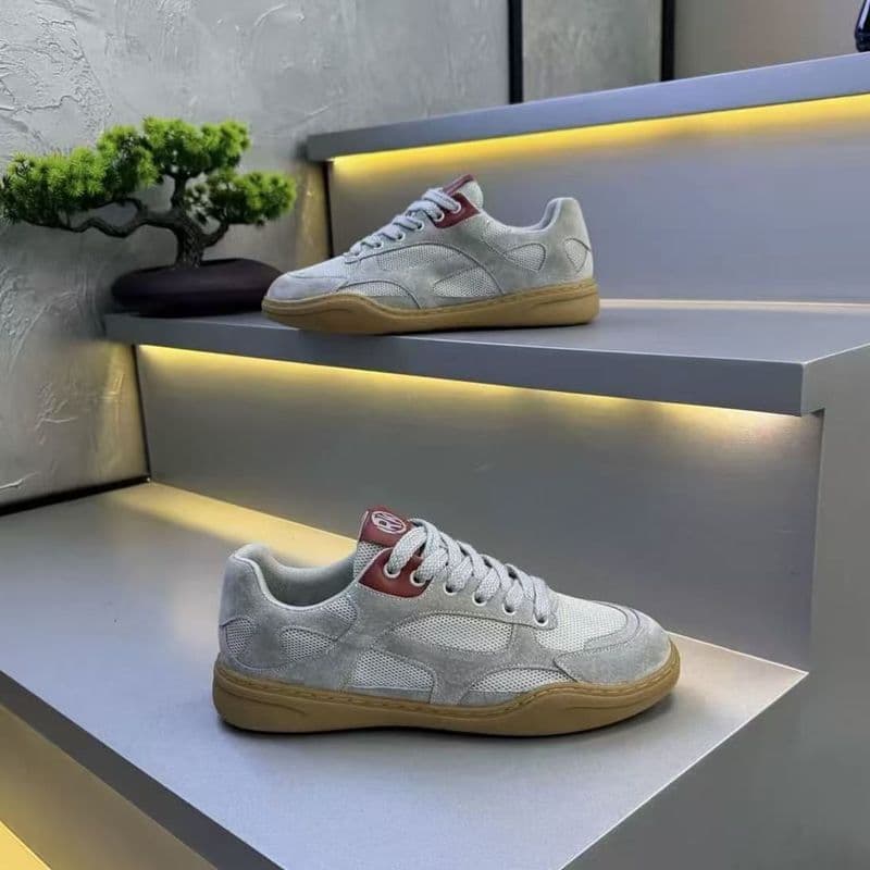 Station Street Wear Light Sapatos Masculinos de Luxo Verão Malha Respirável Forrest Gump Sapatos Leves Esportes Lazer So