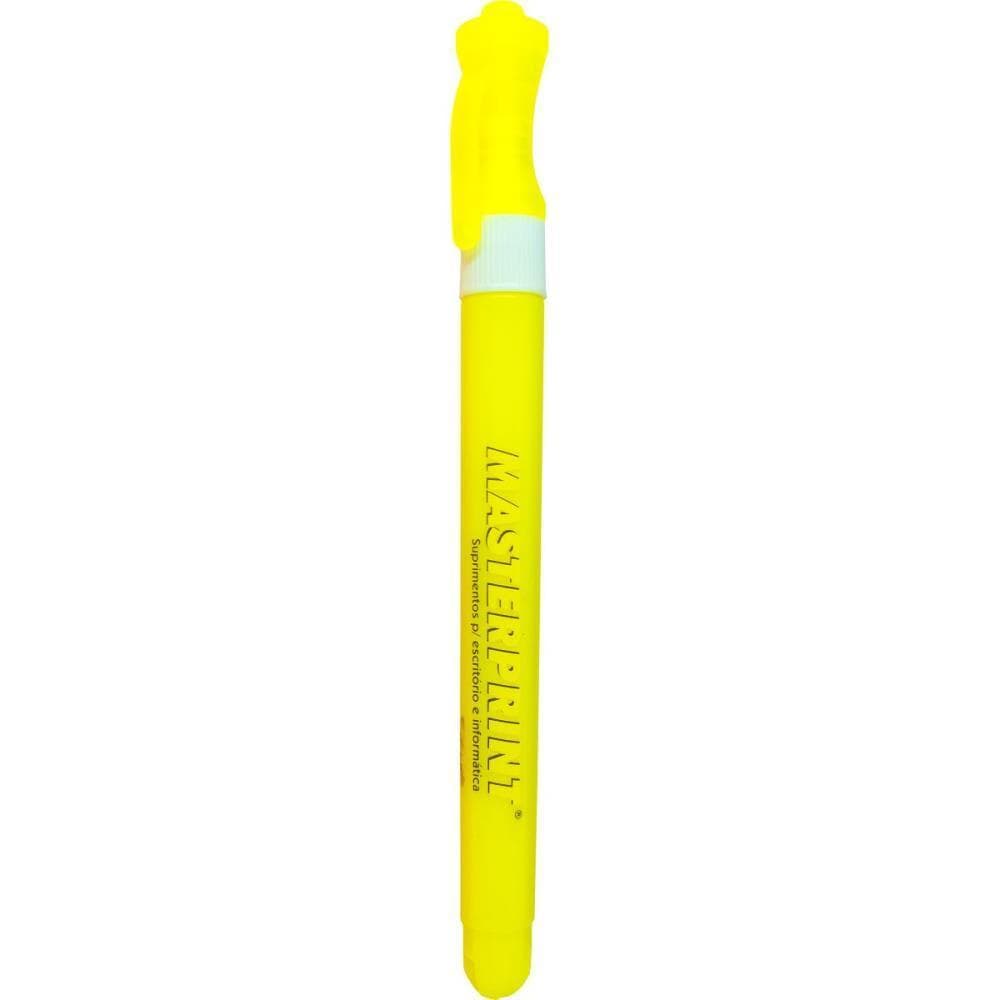 Caneta Marca Texto MP 614 Neon SLIM Amarelo CX.C/12