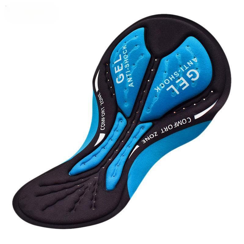 [Estoque pronto] Mountain Bike ciclismo camisa calças almofada camisa de ciclismo almofadas de Silicone peido amortecedo