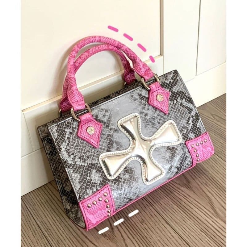 2026 novo estilo de grande capacidade contraste cor elegante Cross-Body celebridade bolsa quente menina All-Match