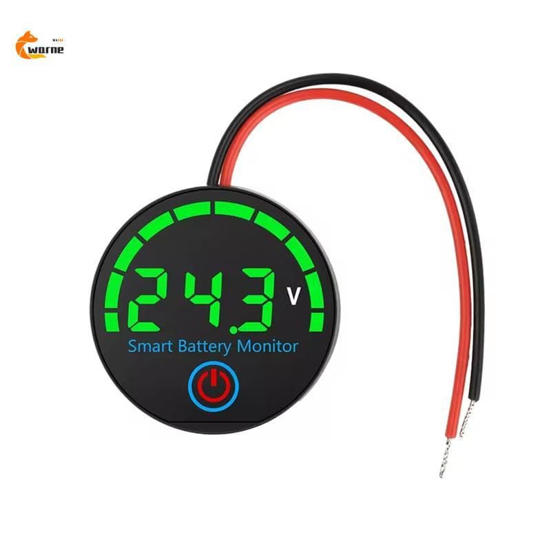 Voltímetro Digital LED Indicador De Nível De Bateria 12V/24V/36V/48V Testador De Carga De Tensão Placa De Capacidade De