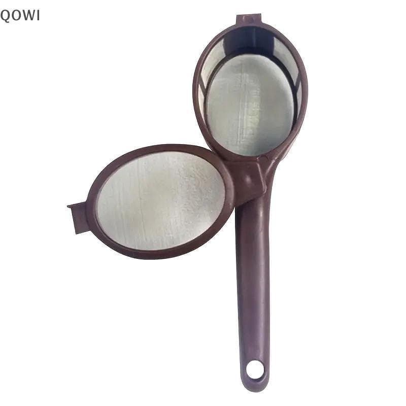 Colher De Filtro De Café qo , Cápsula Reutilizável , Infusor De Chá Em Pó , Saco Folhas Soltas , Colheres De Malha Fina