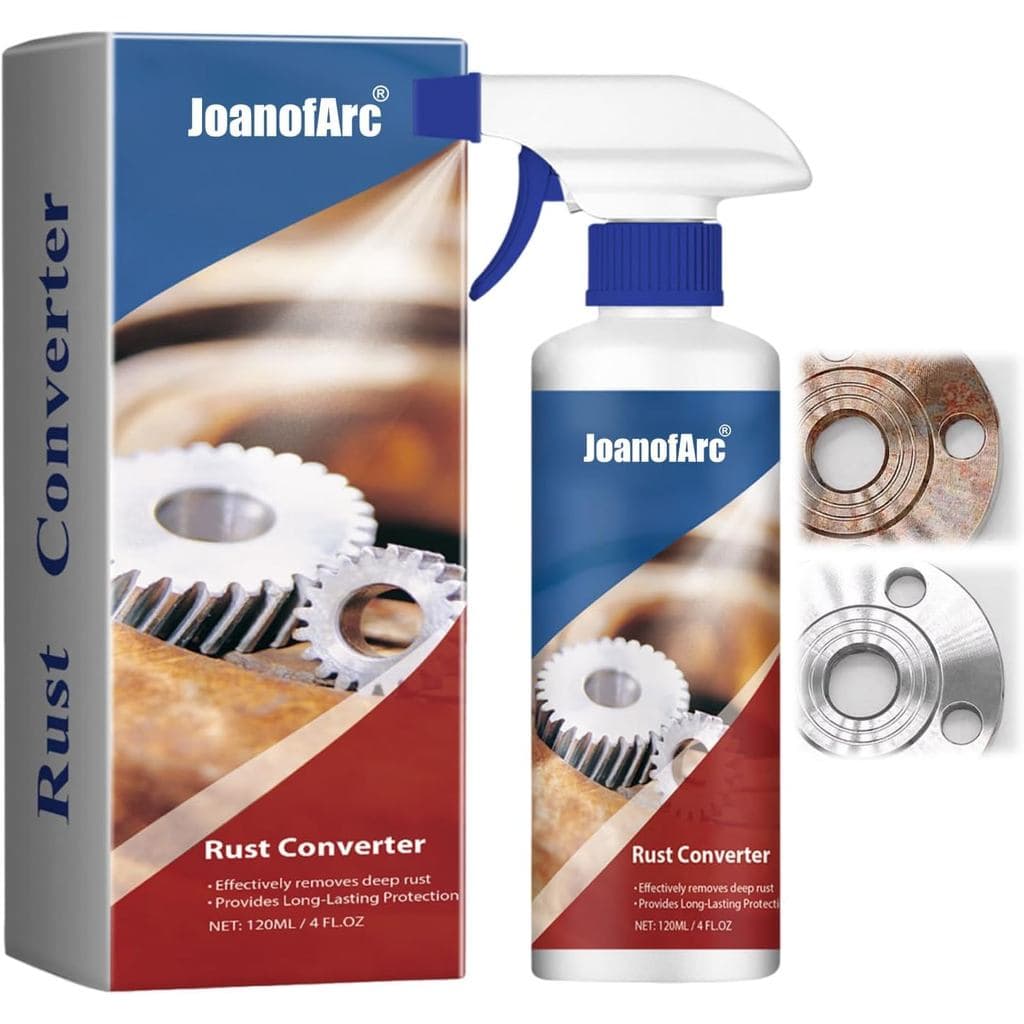 Spray Removedor de Ferrugem JoanofArc para Metal, Removedor de Ferrugem Instantâneo Multiuso, para Veículos, Ferramentas