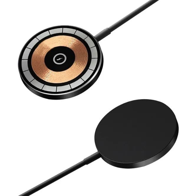 Carregador inteligente portátil 15W celular Universal 2 em 1 carregador magnético sem fio adequado para celular 13 15 Pr