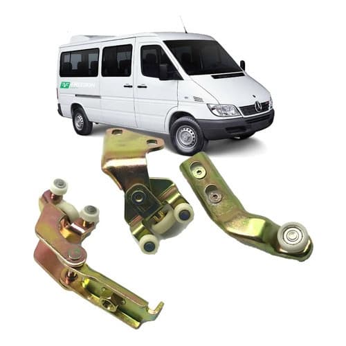 Kit Carrinho Guia da Porta Lateral Correr Sprinter 1997 a 2011 Novo