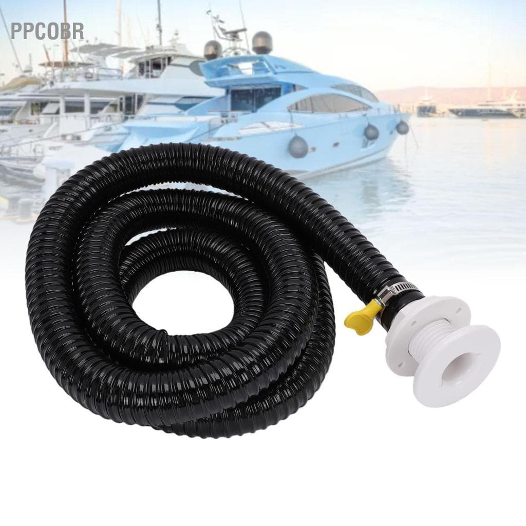 Ppcobr Mangueira de bomba de esgoto Karlak Kit de PVC durável de 1-1/8 polegadas fácil instalação para uso marinho com