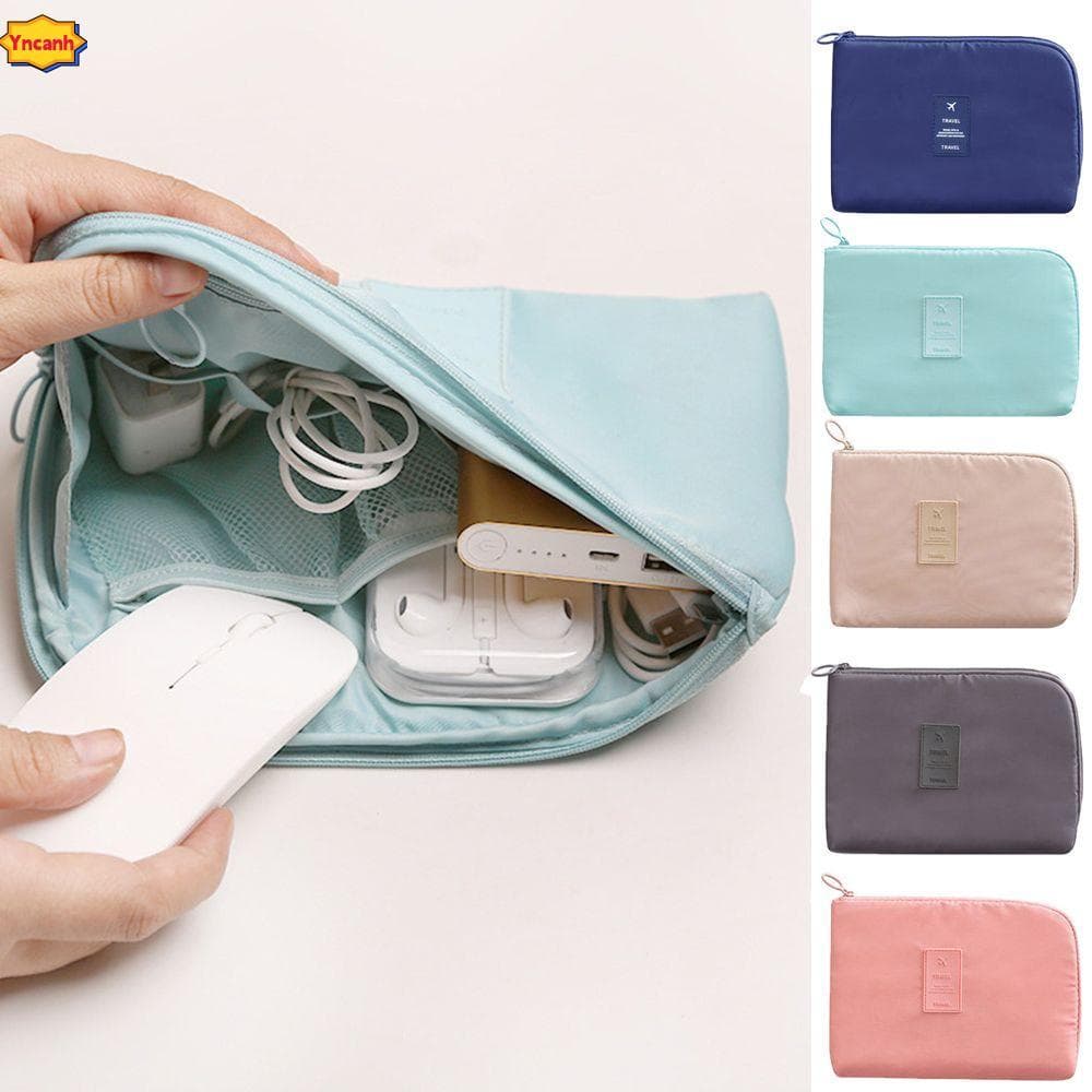 YNCANH Organizador Eletrônico Carregador À Prova D'água Multifuncional Universal USB Cabo De Dados Armazenamento De Cosm