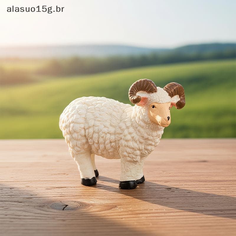4 Pçs Pequena Resina Ovelha Família Estatueta Conjunto Escultura Decorativa Em Miniatura Para ama Jardim De Fadas Decora