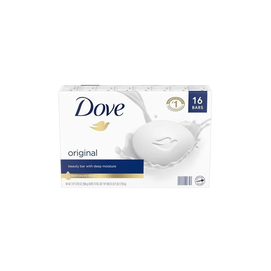 Sabonete Hidratante Dove, pacote com 16 peças, 4 onças FRXQ
