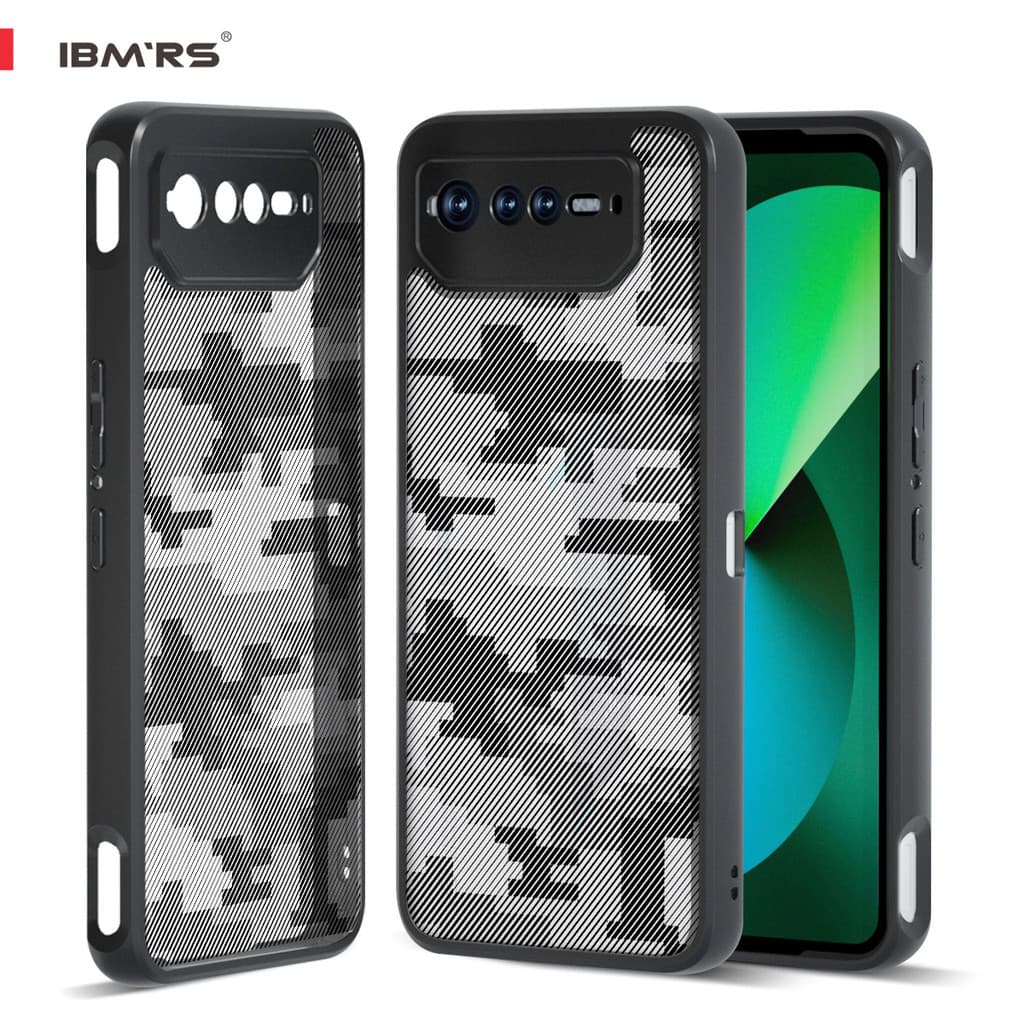Capa À Prova De Choque De Nível Militar Camo Para Asus ROG Phone 6 6 Pro 6D Proteção Total