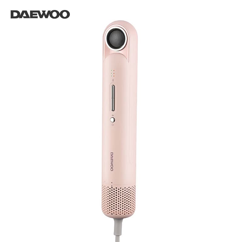 Daewoo Mini Secador De Cabelo De Alta Velocidade , 200 Milhões De Íons Negativos , Temperatura Constante , Barra Reta ,