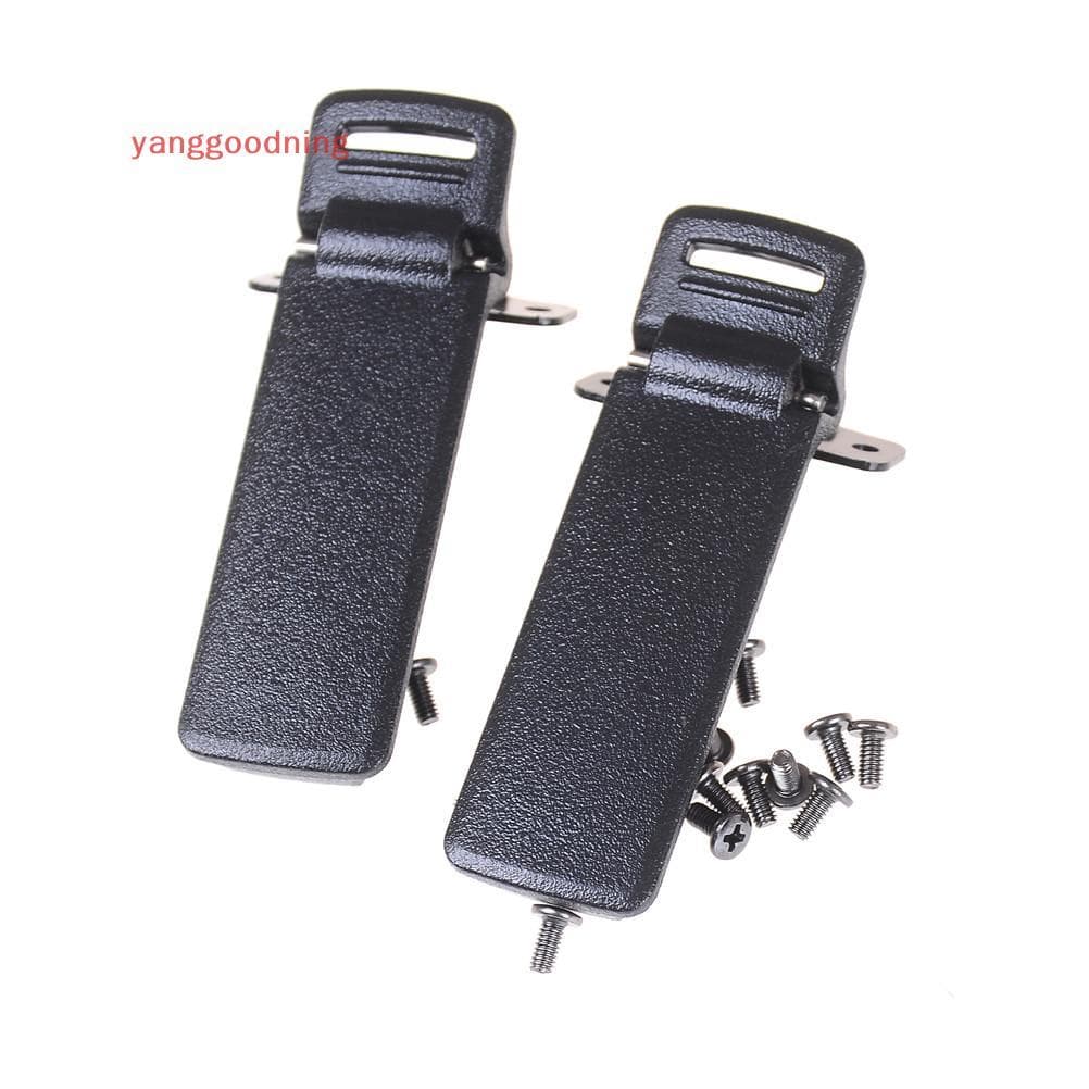 (YGN) 2 Unidades Walkie Talkie Peça Sobressalente Clipe De Cinto Ba Para Rádio Bidirecional UV-5R UV5R