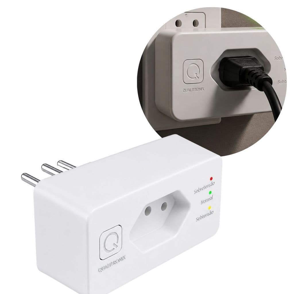Protetor Qualitronix Geladeira Freezer Inteligente 10A