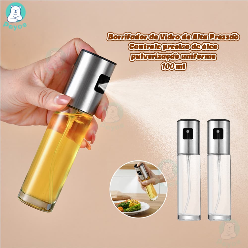 PAYOE Borrifador de azeite Pulverizador de azeite 100ml Spray de azeite