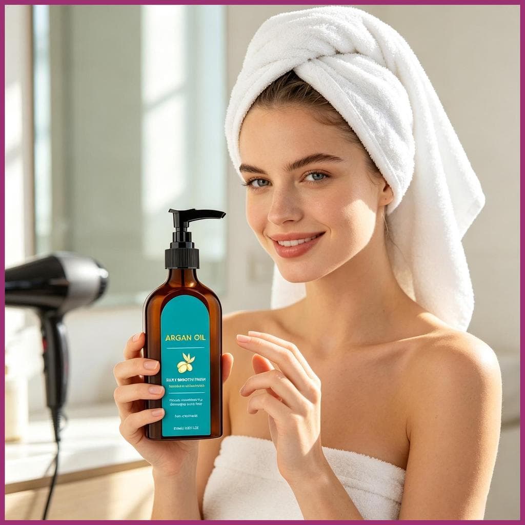 Óleo De Cabelo Leve 100ml Anti Frizz Protetor De Calor Brilho Suave Reparação Líquido Não Gorduroso Para haruamy Diário