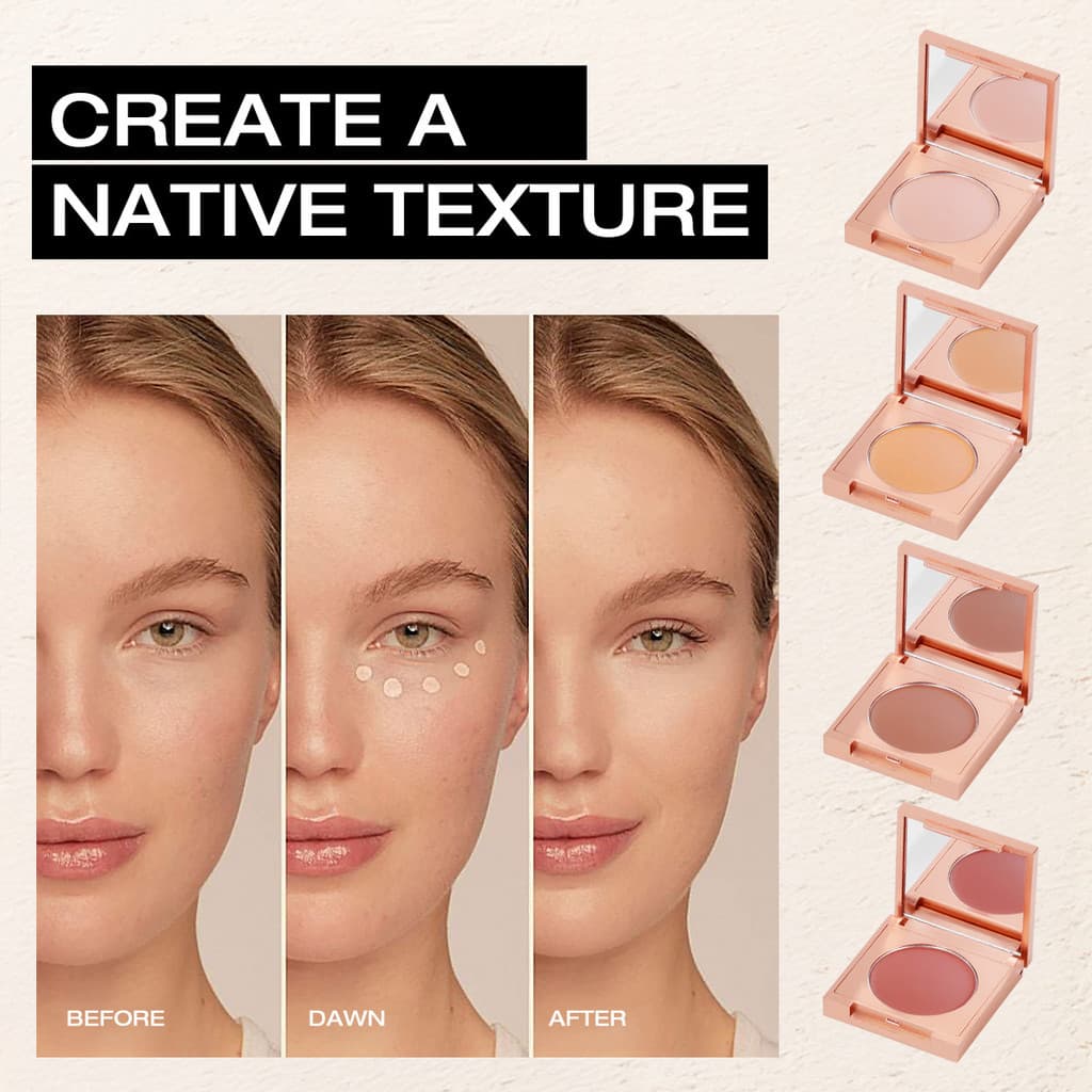 MAYCHEER MAYCHEER Corretivo Capa Olheiras Sardas Marcas de Acne Maquiagem Facial À Prova D 'Água