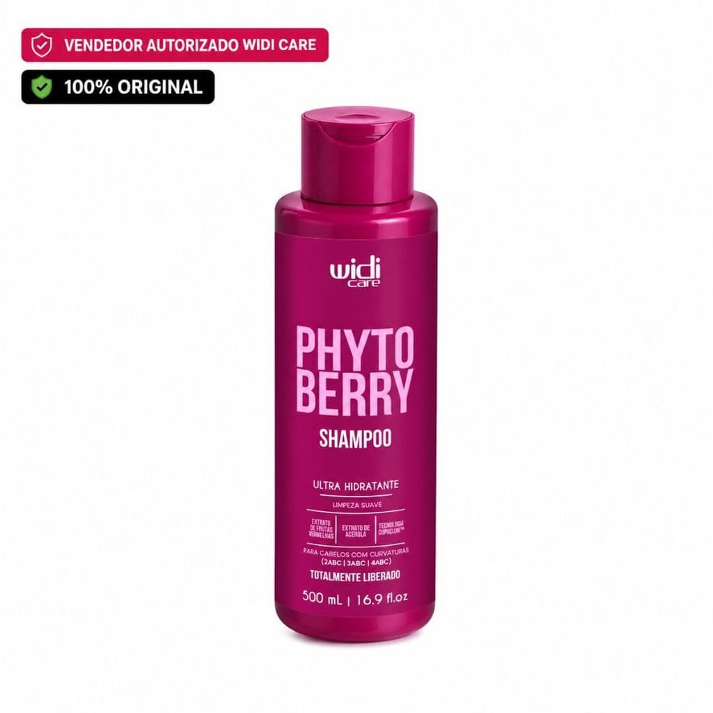 Shampoo Widi Care PhytoBerry | Ultra Hidratante - 500ml