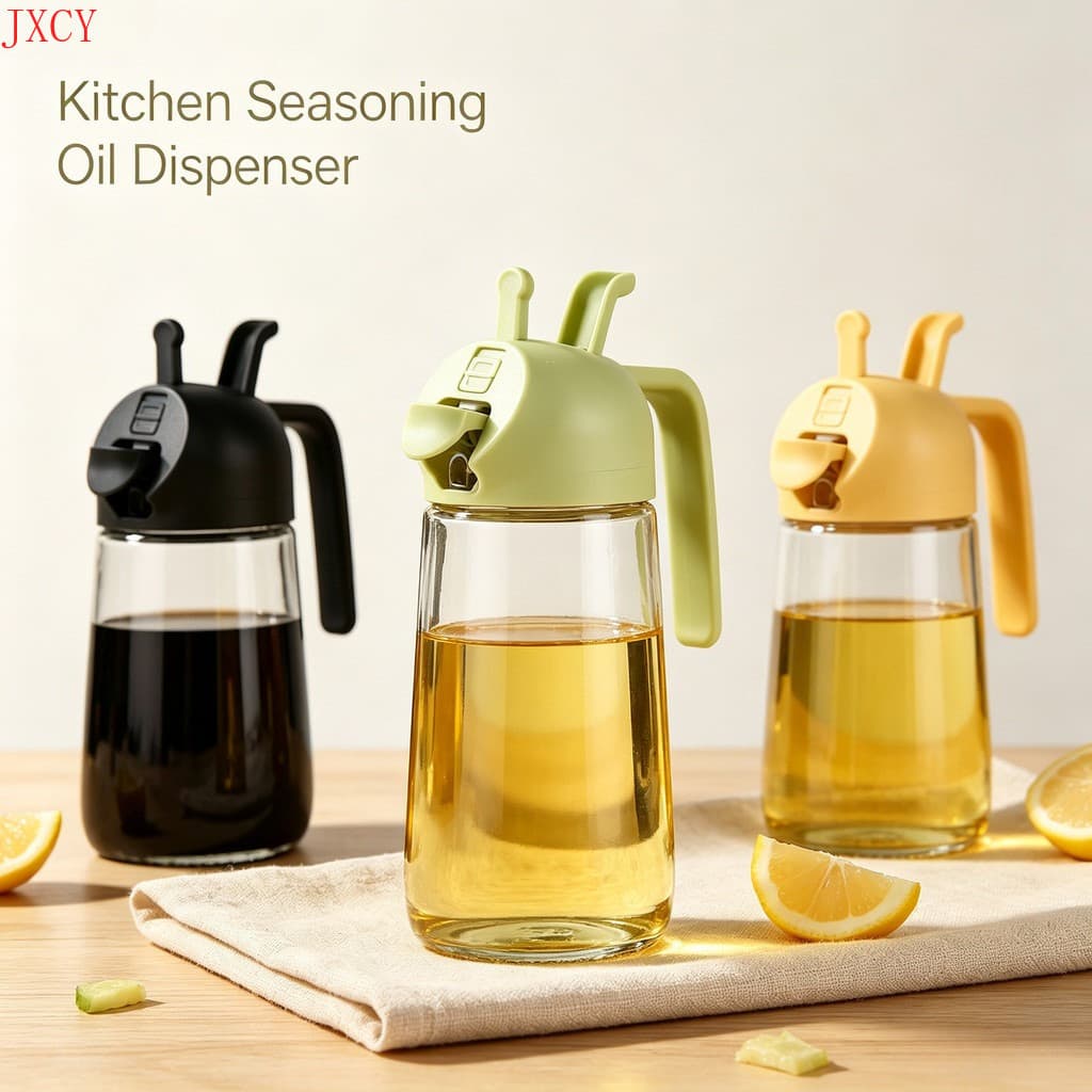 1Pc Multifuncional Spray E Despeje Pote De Óleo Para Suprimentos De Cozinha