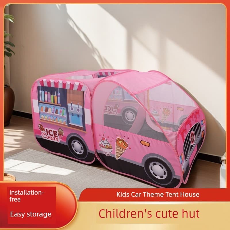 🔥 Barraca Infantil Cabana Tenda 🔥 Barraca de Princesa Castelo Portátil Tenda das Princesas Infantil Decoração de Quart