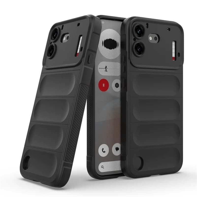 Capa De Telefone Para Nada Nothing Phone 4B/4A Protetora De Silicone Macio Nadaphone4b Nadaphone4a TPU Armadura À Prova