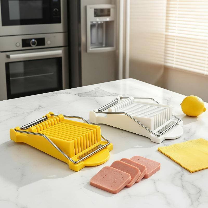 [Bem Home] Mesmo Fatia Almoço Fatiador De Carne Multifuncional Cortador De Alimentos Para Presunto Frutas Queijo Macio C