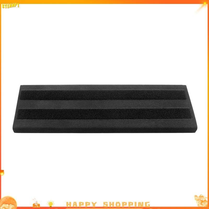 Placa De Pedal De Guitarra EVA , Design Portátil Antiderrapante Para Pedais De Efeitos , Ideal Apresentações