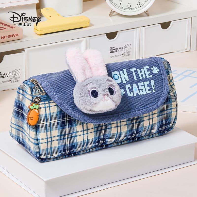 2026 Novo produto [Estojo para lápis Caixa de papelaria para estudantes da escola primária Crazy Animal City Doll Flip D