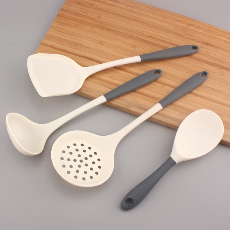 Espátula doméstica antiaderente, espátula de Silicone especial, resistente a altas temperaturas, colher de sopa, espátul