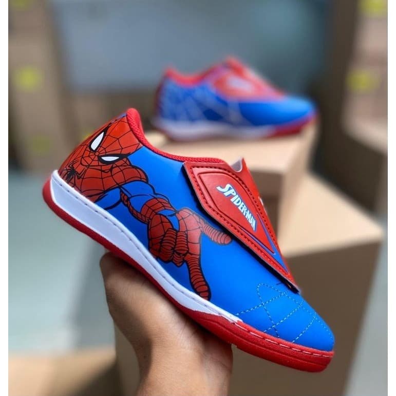 Tenis infantil chuteira infantil ideal para escola aranha personagem velcro 26 ao 33 promoção