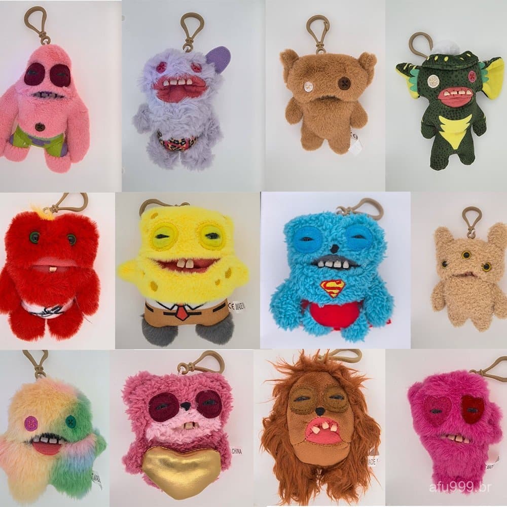 Fugggler Chaveiro De Pelúcia Brinquedos BUDGIE FUGGLER Laboratório MISFITS Engraçado Monstro Feio Boneca Presente De Ani