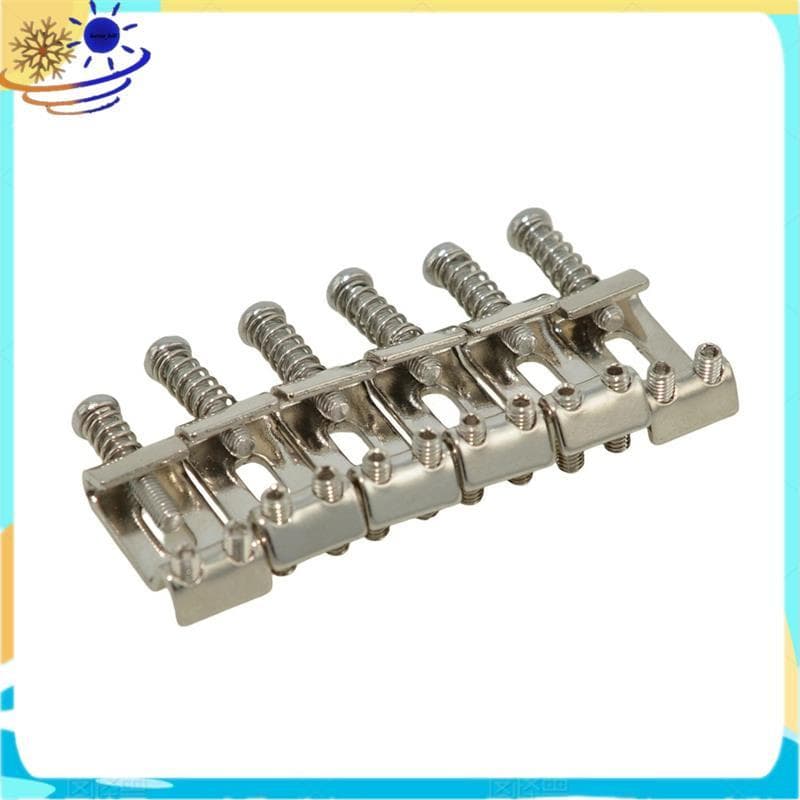 [Le's Shop] Substituição Do Sistema De Selas Da Ponte Tremolo Rolo De Guitarra Para Elétrica 6 Unidades/Conjunto