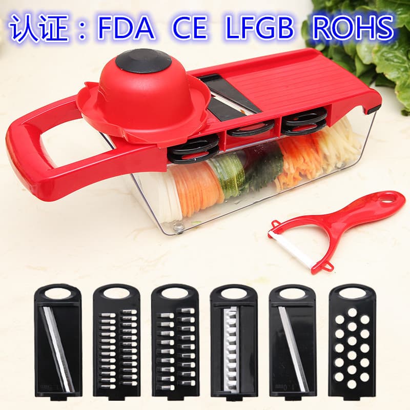 Venda direta da fábrica multifuncional cortador de legumes cozinha cortador vegetal ferramenta útil Slicer triturador li