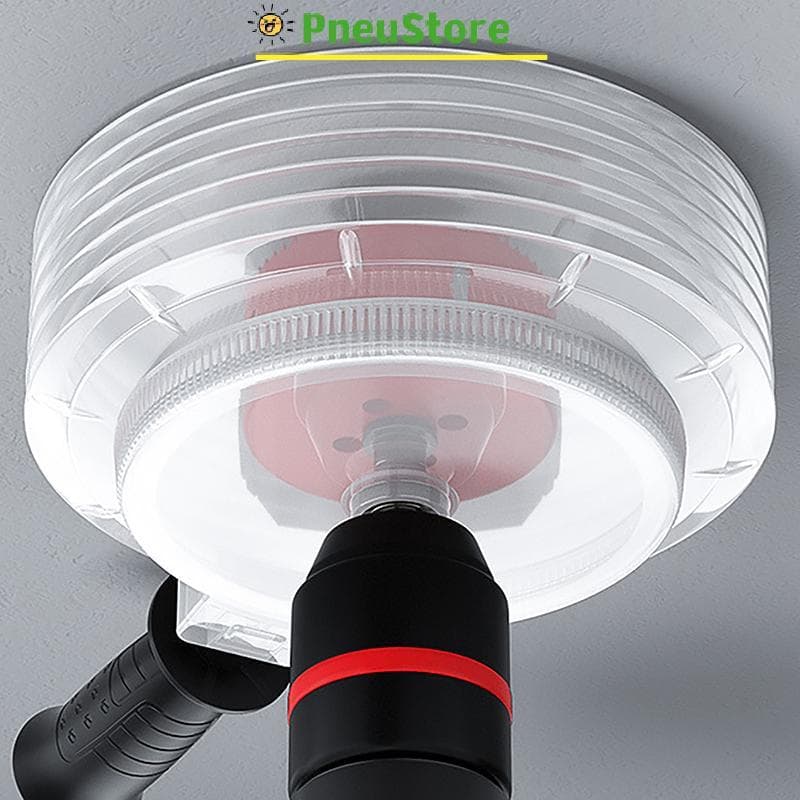 haostone 1PC Martelo Elétrico Broca Coletor De Poeira Buraco Abridor Capa À Prova Viu Ferramenta Mão tiu9