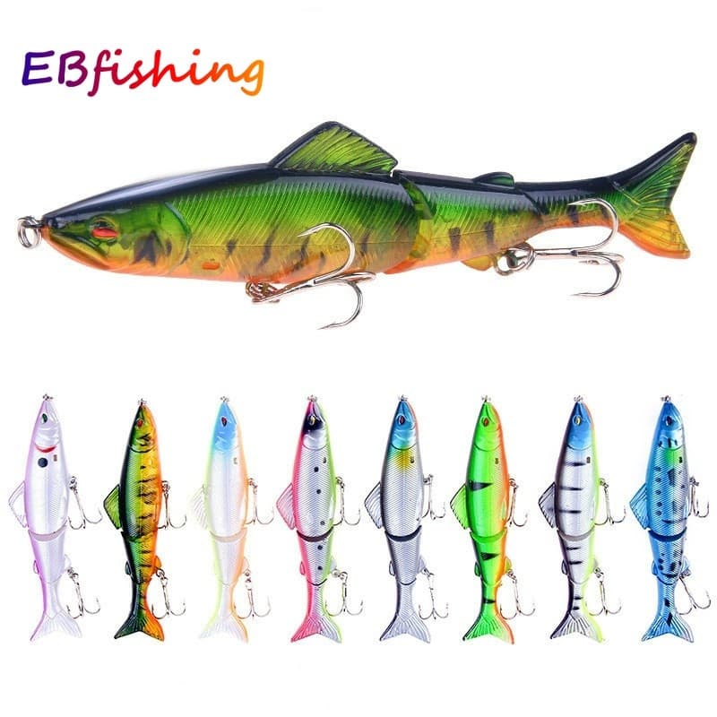 Isca Colorida Knotty 18g/13cm Plástico Biônico Gancho Equipamento De Pesca