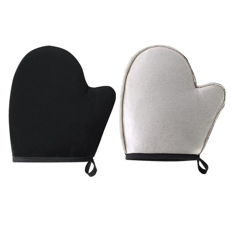 Luvas para Bronzeamento e Loção Corporal, Pele Macia e Bonita, Mãos Suaves, Ferramenta de Massagem de Beleza, para Limpe