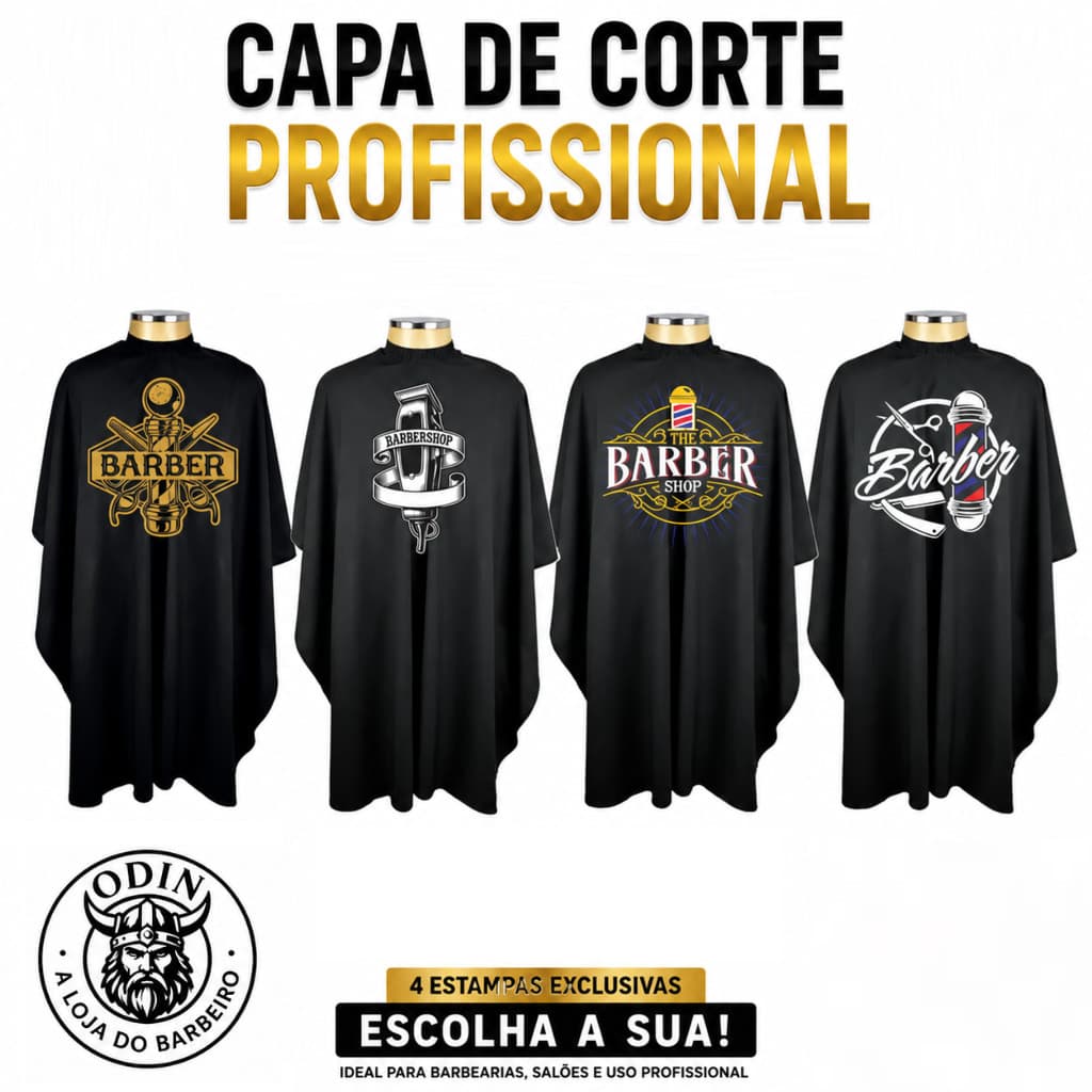 Capa De Corte Microfibra Para Barbeiro Cabeleireiro Capa De Cortar Cabelo Para Barbeiro Cabeleireiro Fecho Americano
