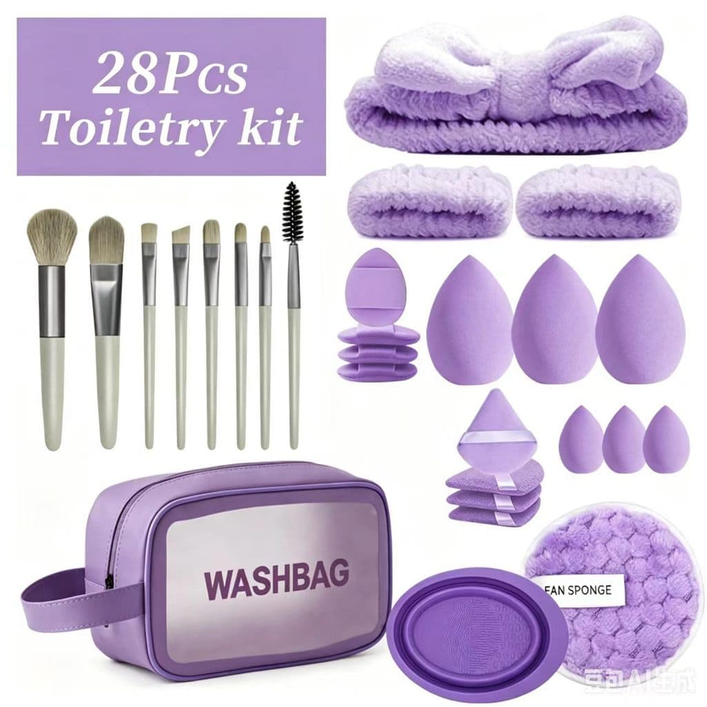 Conjunto de 20 peças pincel de maquiagem conjunto de ovo de beleza com pacote de pincéis 8 pincéis de maquiagem pincel d