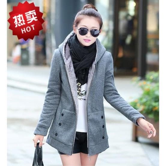 Casacos Quentes De Inverno Femininos De Lã Fina Casaco outwear Jaqueta