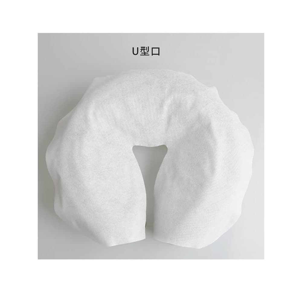 Conjunto de 200 peças de suprimentos para salão de beleza, toalha descartável com buraco, toalha de massagem, colchão de