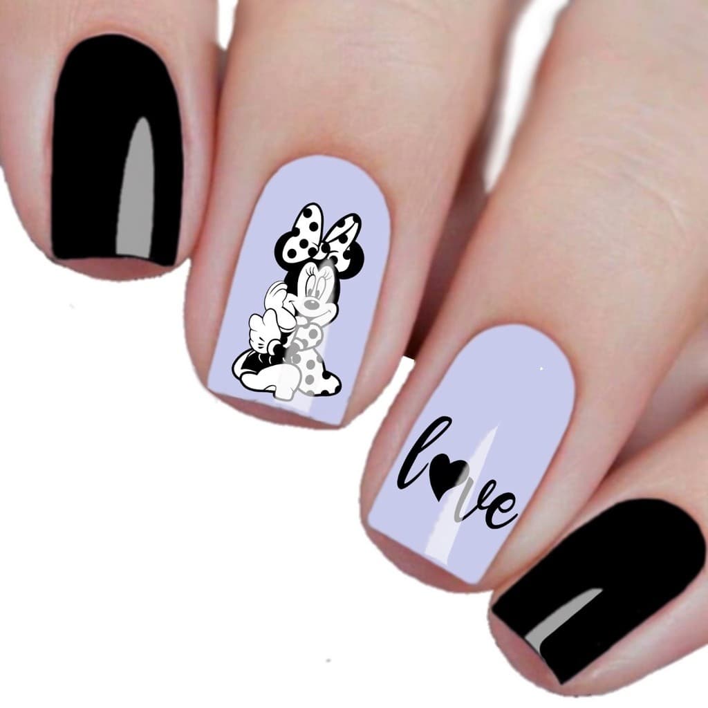 120 Adesivos de unhas Pelicula para unha 3D no cartelão unha postiça ou natural
