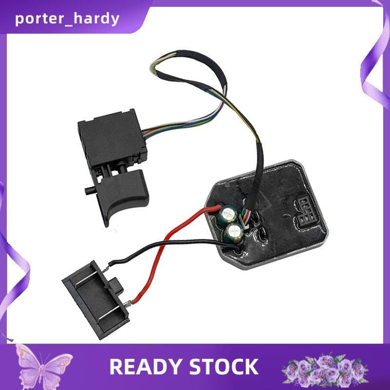 Controlador De Broca De Impacto E Placa De Controle Com Interruptor Para Martelo Elétrico De Lítio Sem Escova