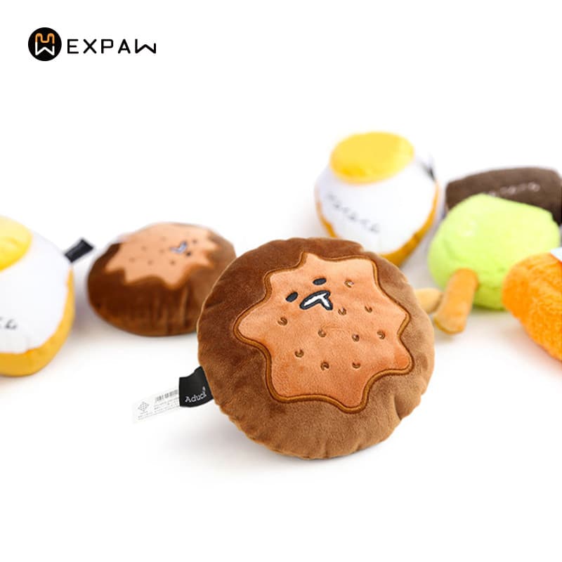 XPAWS cão soando brinquedo filhote de cachorro Molar mordida resistente Teddy pequeno cão de pelúcia suprimentos para an