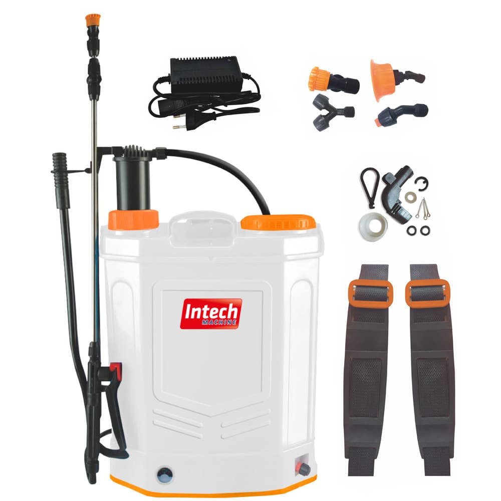 Pulverizador costal a bateria e manual capacidade 20 litros - GPM2000 - Intech Machine