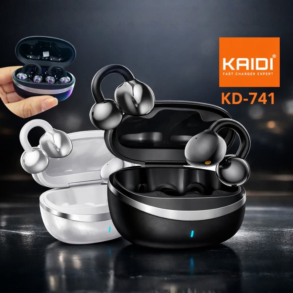 Fone de Ouvido Kaidi KD-741 – Qualidade, Conforto e Graves Potentes - Academia - Android - IOS